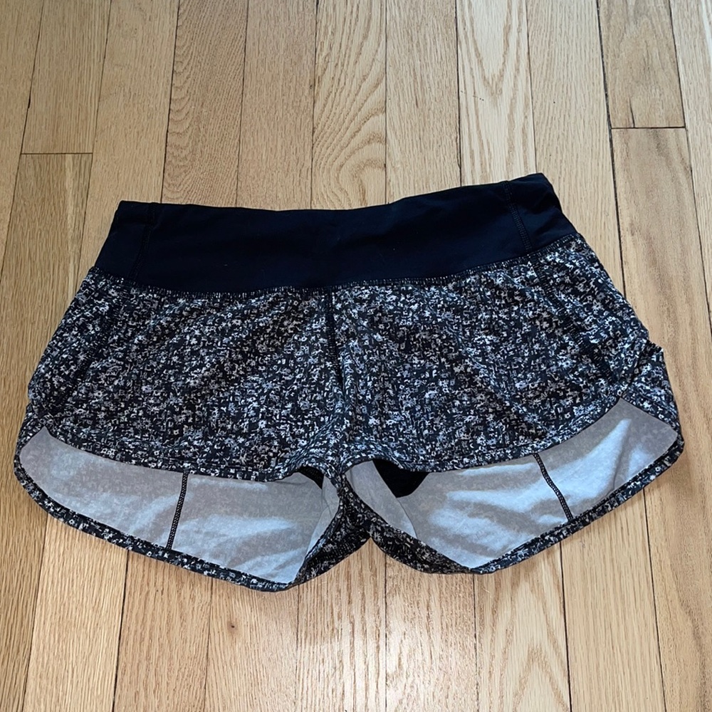 RARE lululemon speed shorts